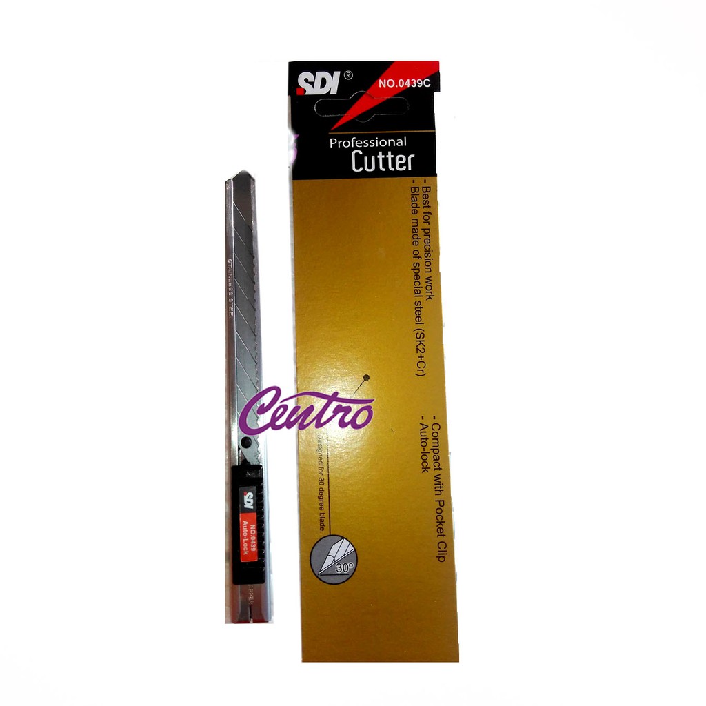 

SDI Cutter No.0439C 30 derajat Cuter