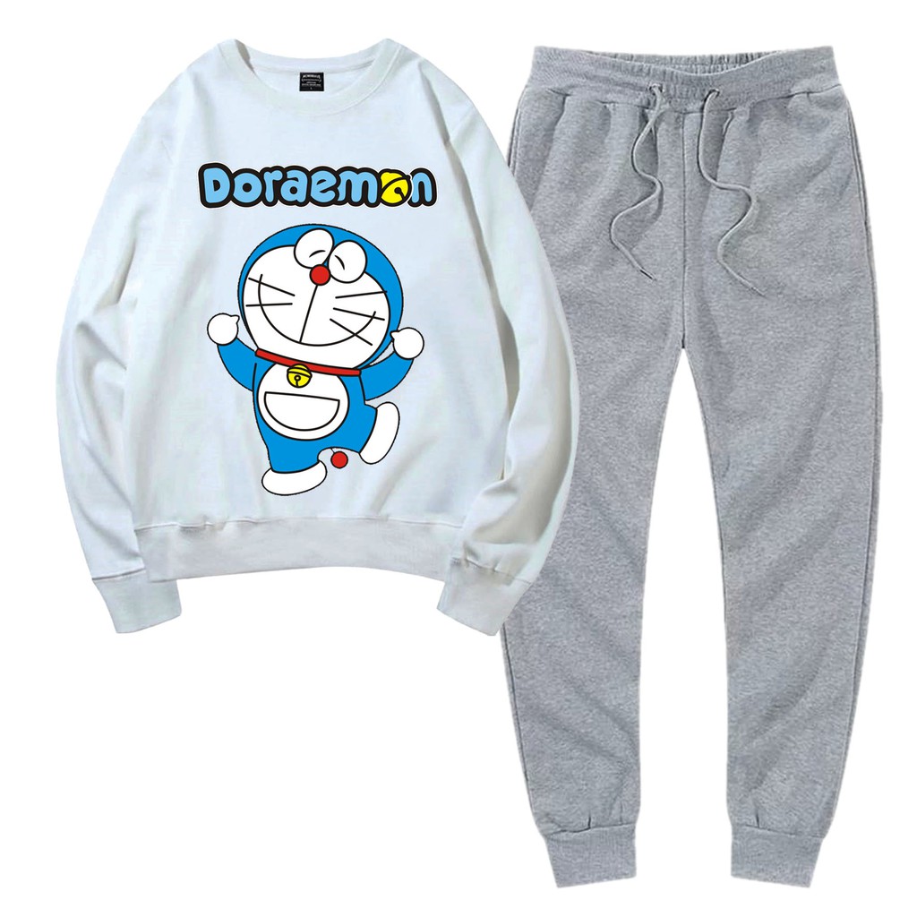 BESS - Baju Setelan Wanita Murah / Setelan Sweater + Jogger Abu - DORA DANCE