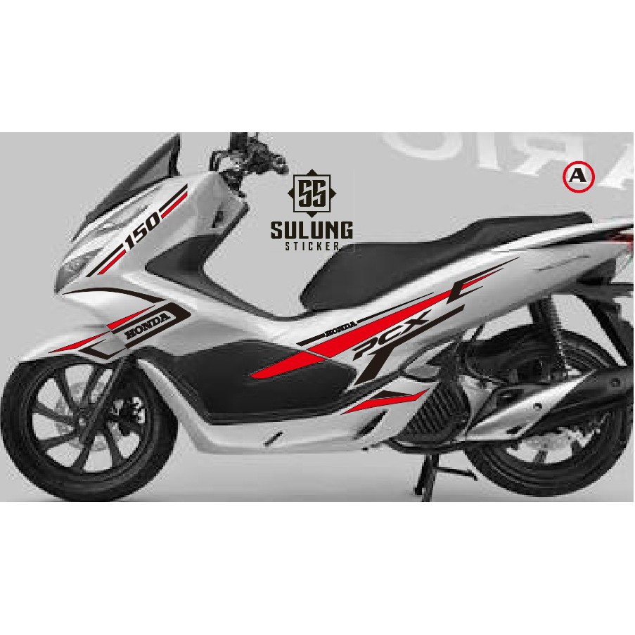 Stiker Body Motor Model PCX Cutting Sticker Terlaris