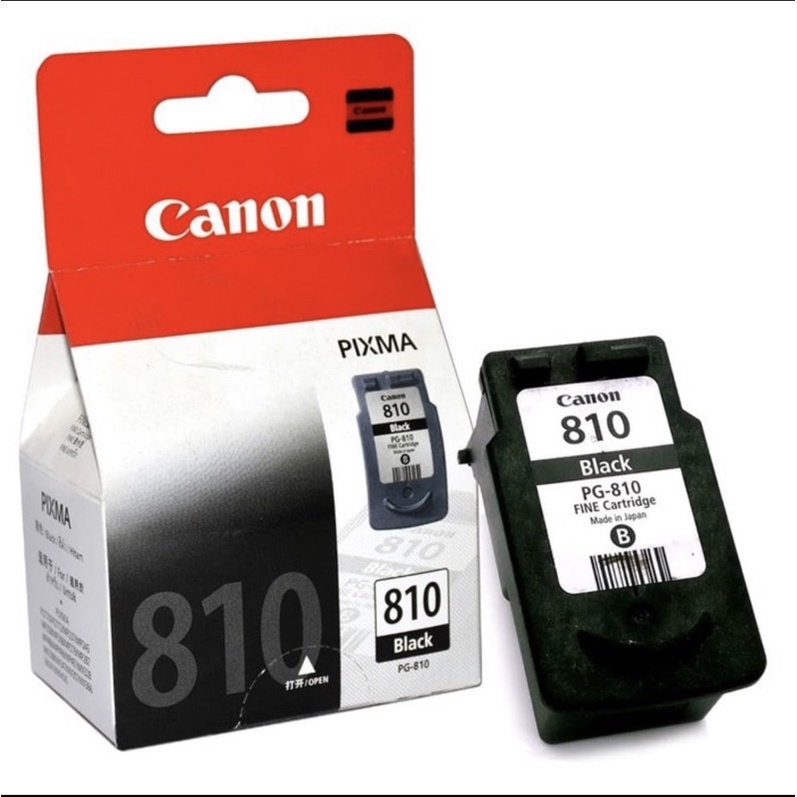 CANON 810 BLACK ORIGINAL / CANON INK PG-810 / CARTRIDGE CANON PG-810 HITAM