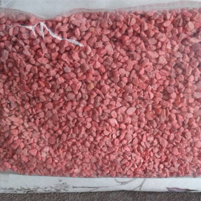 BATU HIASAN TANAMAN/PASIR MALANG (PINK)