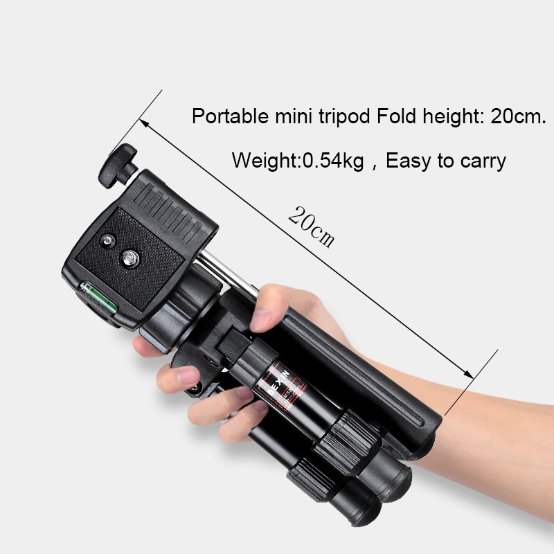 Bexin Tripod Mini 3 Way Portable Aluminium with Ball Head