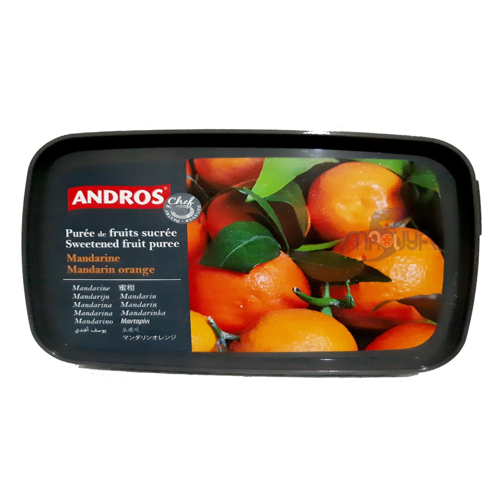 Andros Frozen Orange Mandarin Puree 1Kg - K0056