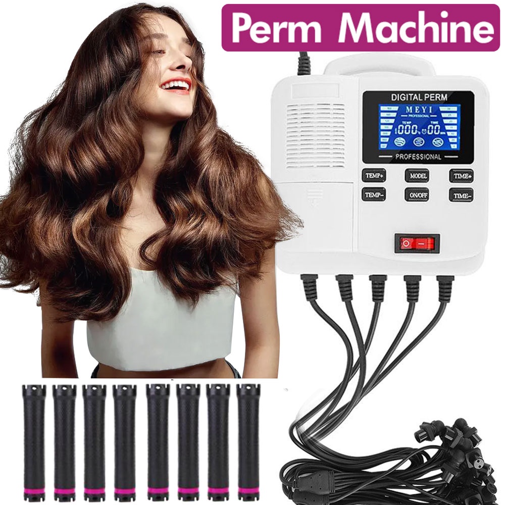 Jual COD Small Portable Digital PTC Heating Hair Perm Machine