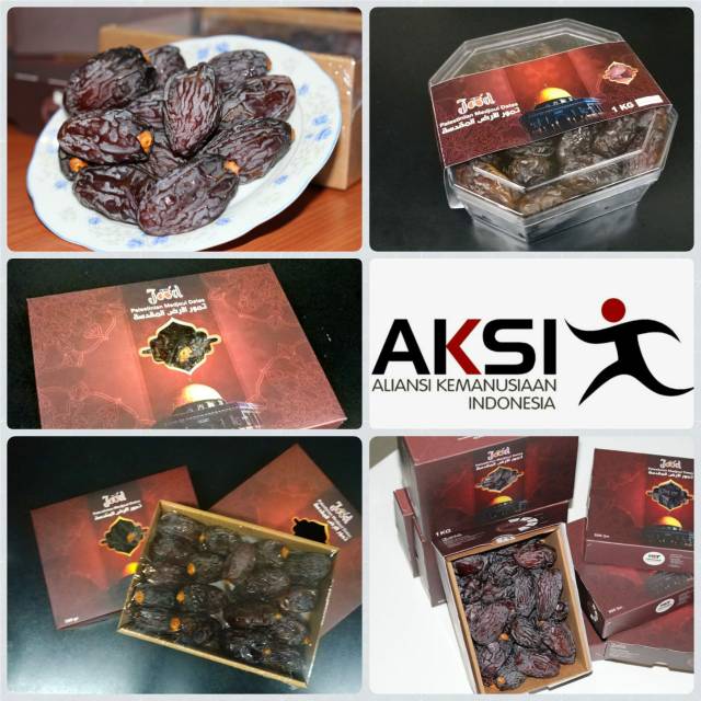 

Kurma medjol Palestina plus donasi