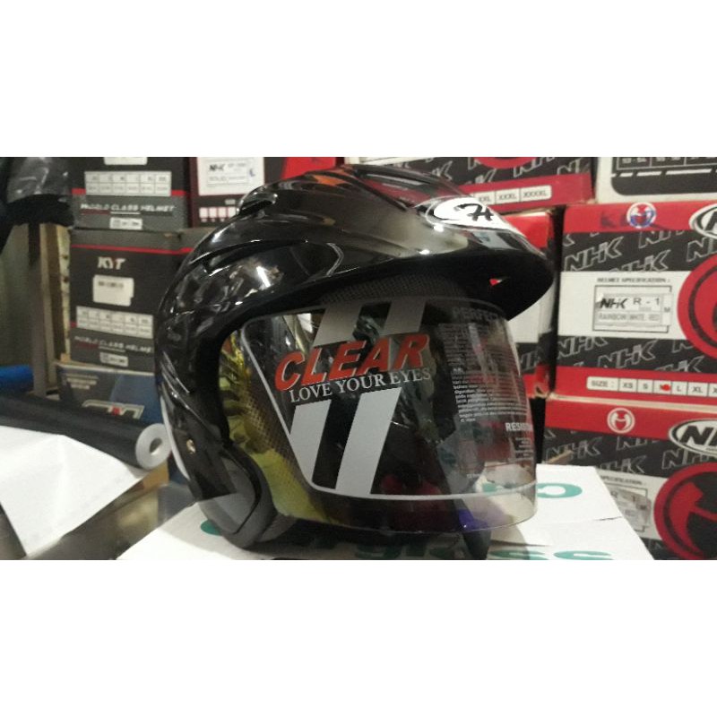 kaca helm hiu pelangi kaca helm hiu arrow