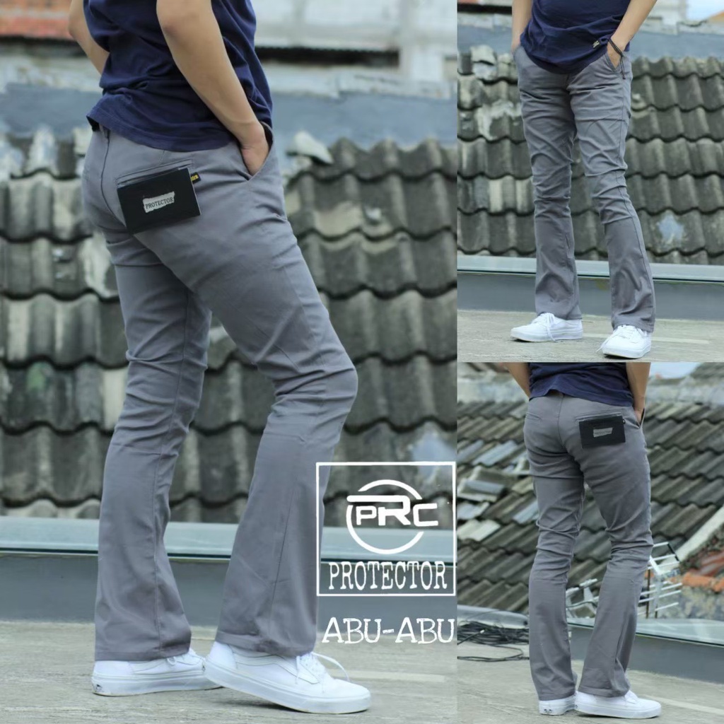 Celana Chino Cutbray Protector / Chino Panjang Pria Model Cutbray / Cutbray bahan katun model baru  Bayar ditempat (COD)