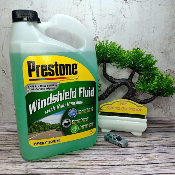 Jual AIR WIPER PRESTONE 2L - WINDSHIELD WIPER FLUID PRESTONE RAIN REPELLANT Berkualitas