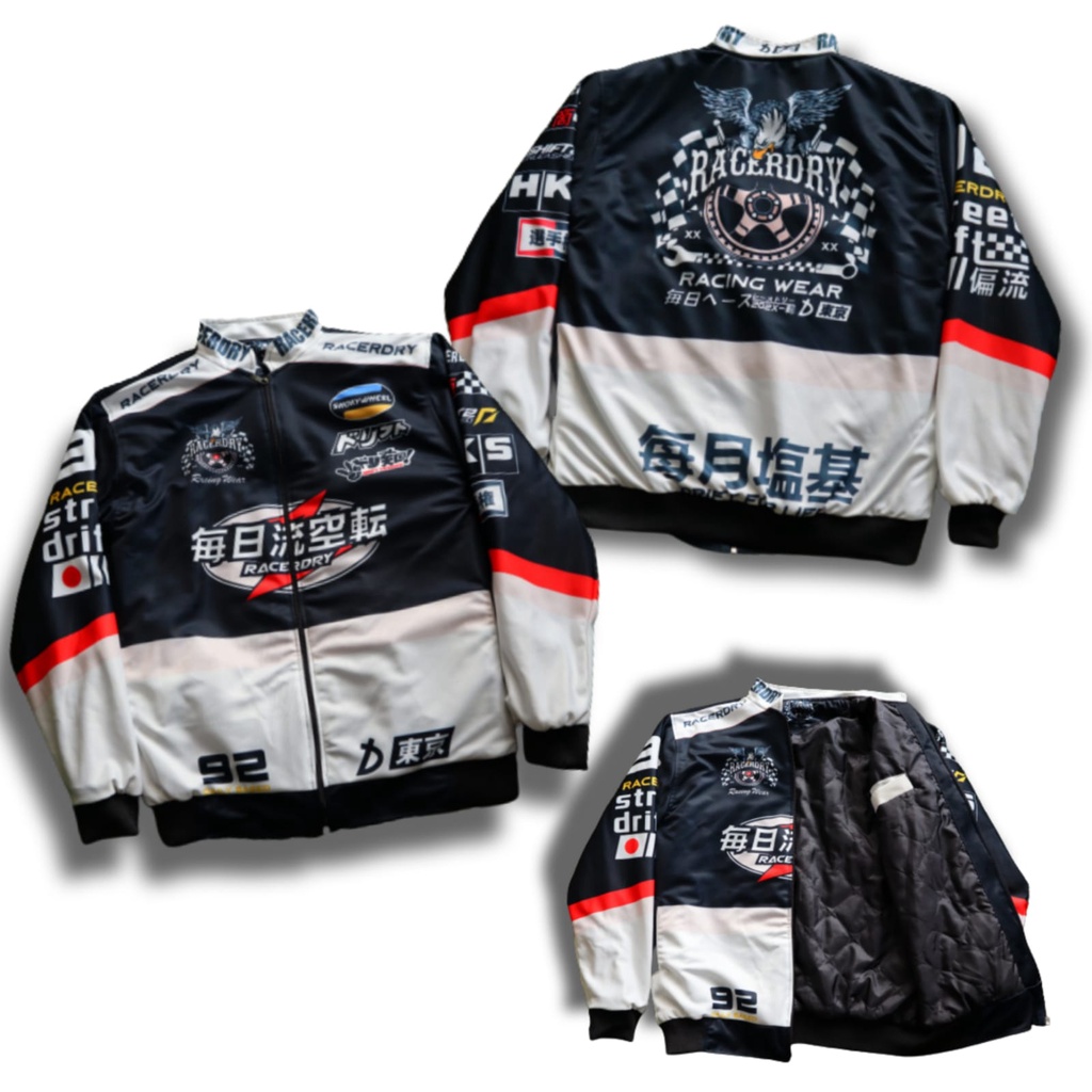 jaket sunmori team touring pria wanita/racerdry japan series/jaket turing pria/jaket bomber racing/jaket nascar racing