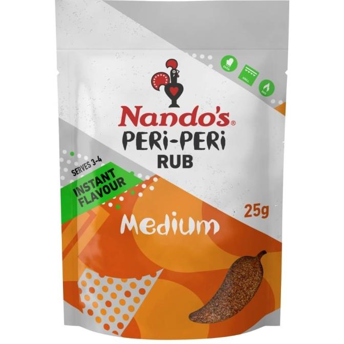 

.........] Nando's Peri Peri Rub Medium 25g / Bumbu Nandos