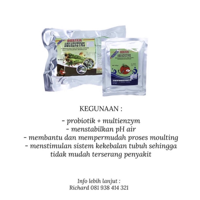 Jual Aquaenzym Boster Gram Shopee Indonesia