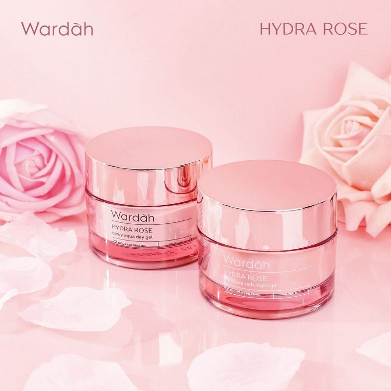 WARDAH HYDRA ROSE DAY CREAM/NIGHT CREAM