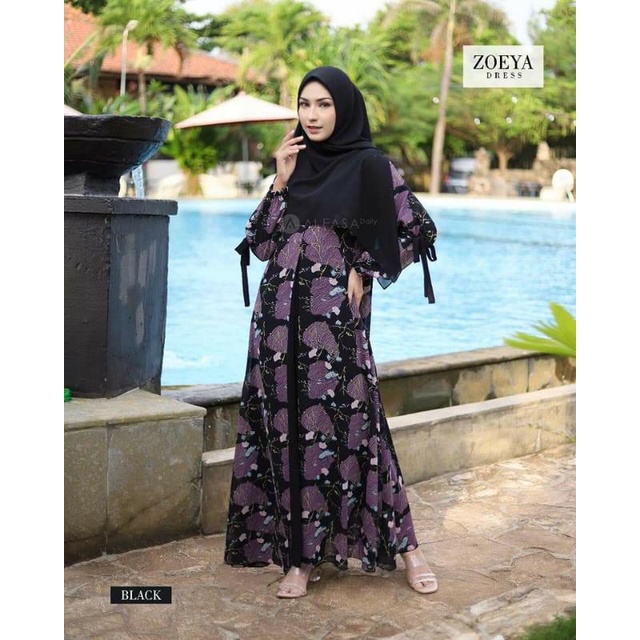 Zoeya Dress by Alfasa Daily || Gamis || Cerutty