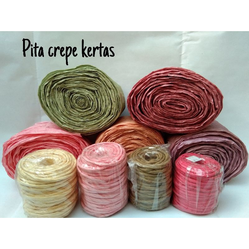 

PITA TALI KERTAS CREPE/PAPER ROPE/PAPER RIBBON