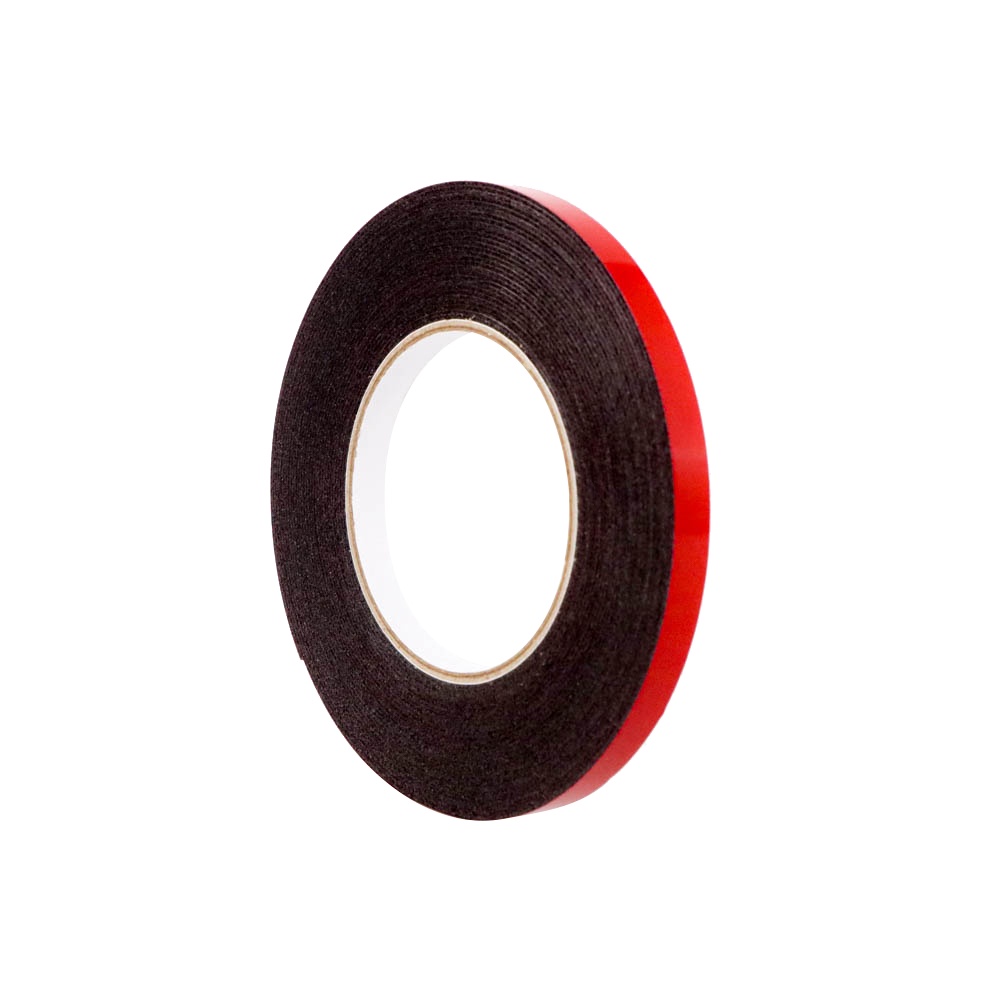 Tape Lakban Double Tape 3M Foam Serba Guna Size 10m x 10mm - 7UHZ01RE Red