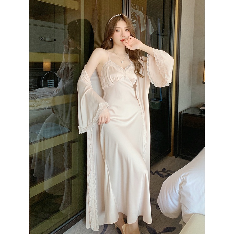 Edwina Robe Set Sleepdress - Little Woman Sleepwear
