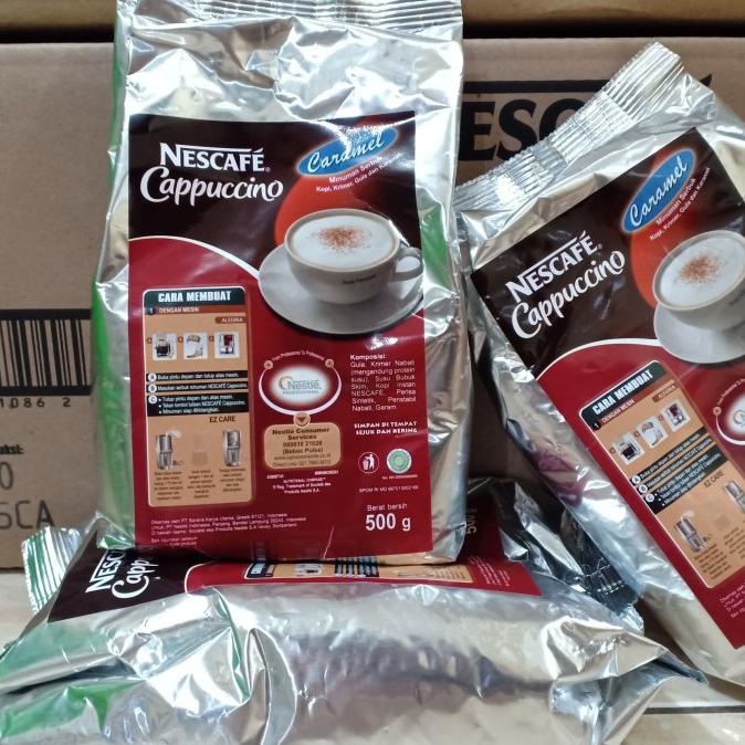 

Produk Nescafe Cappucino Caramel Cappuccino 500Gr By Nestle Professional ! Murah