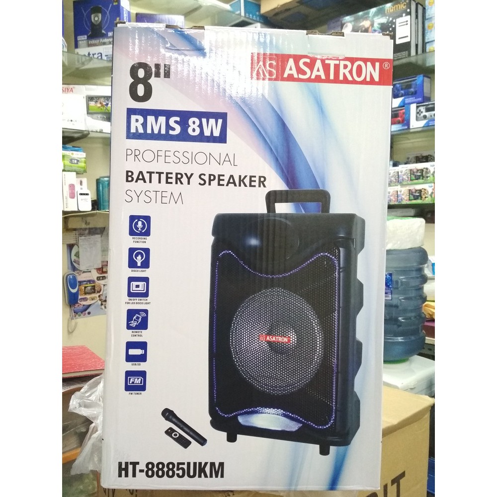 Speaker Portable Asatron HT 8885 UKM