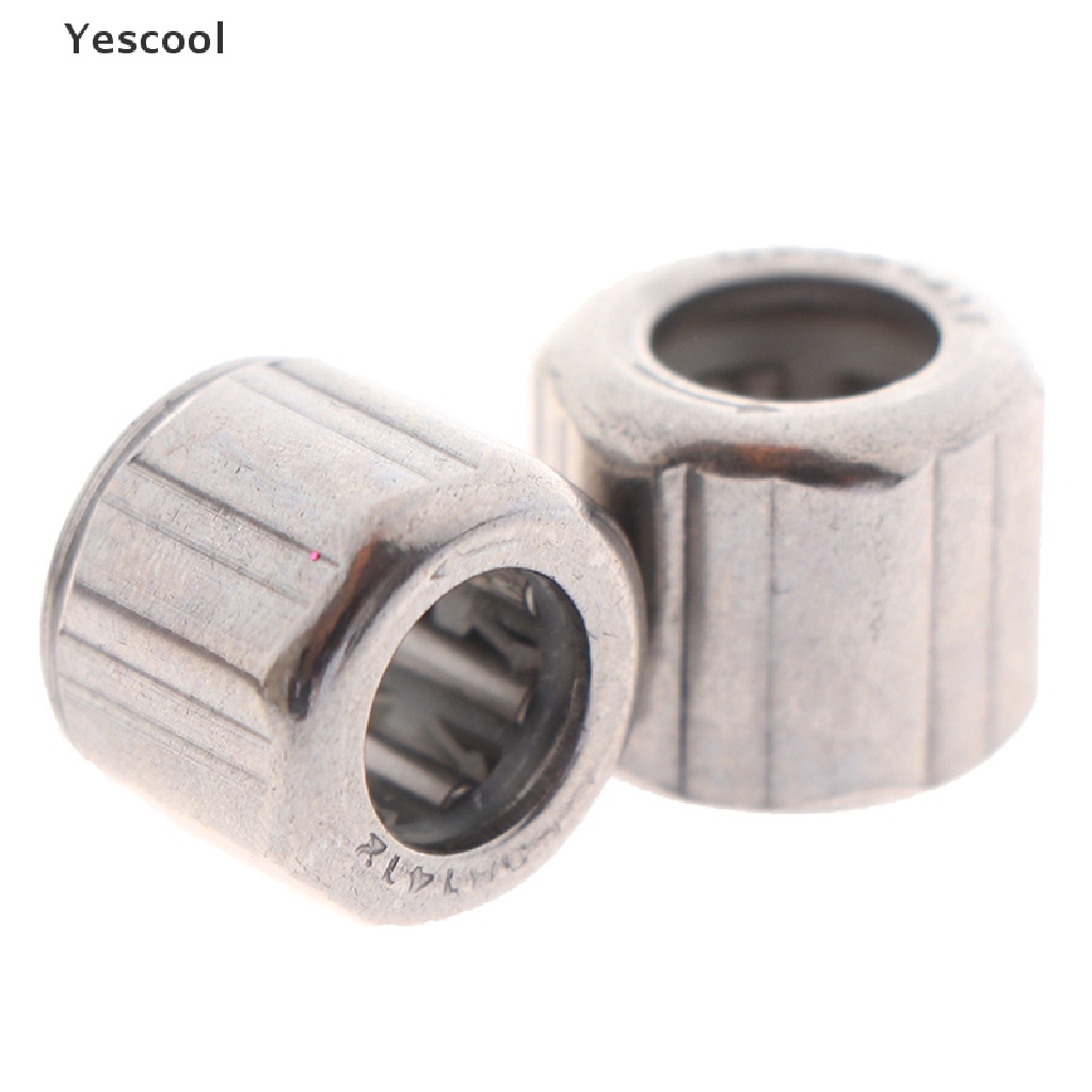 Yescool 2pcs Bearing HF081412 Roller Bearing Bentuk Segi Delapan Satu Arah