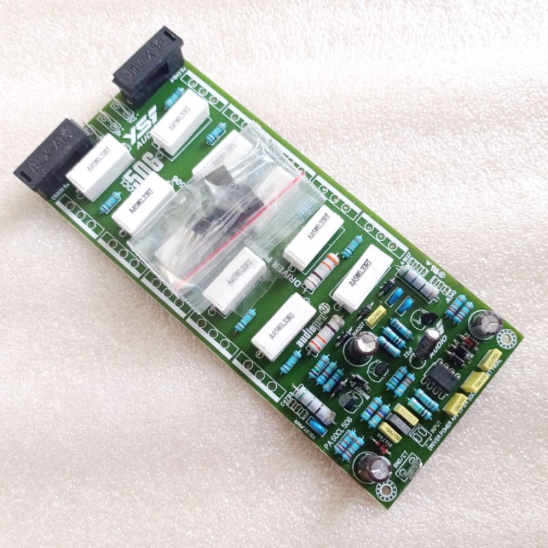 Kit Driver Power Amplifier SOCL 506 + Panel Untuk 5 Set Transistor Final Toshiba