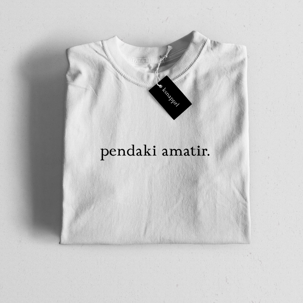Kaos Pendaki Gunung "pendaki amatir" - Kaos Pendaki Gunung/Kaos Gunung/Kaos Pendaki Indonesia/Kaos S
