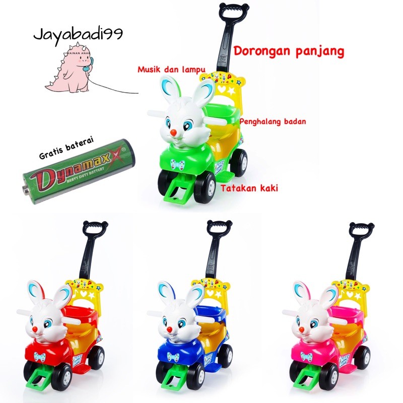 [TERBARU] Shp bb 588 mainan anak mobilan anak mobilan dorong mobilan kelinci mobil bunny bunny
