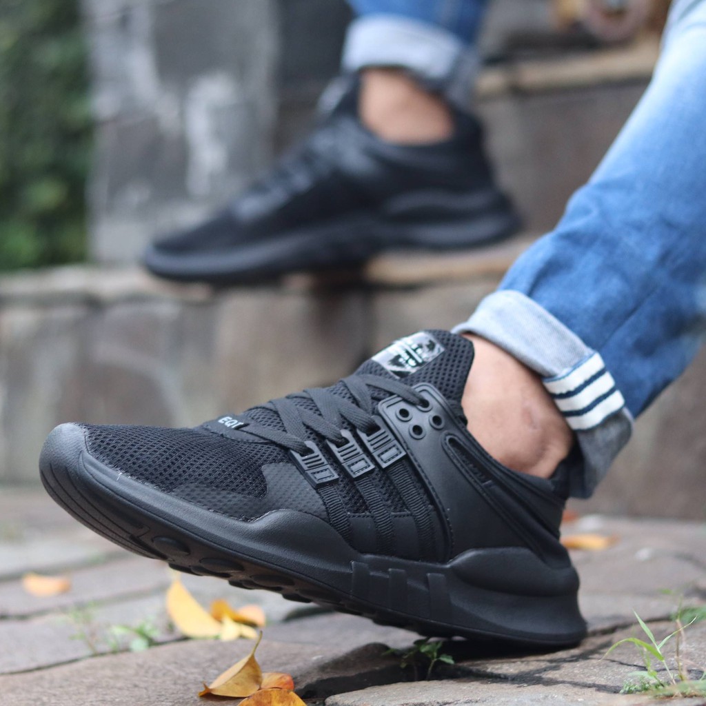 TERMURAH Adidas EQT Support ADV Black