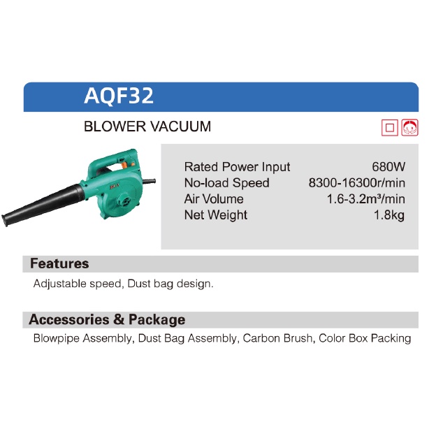 AQF32 - DCA Blower