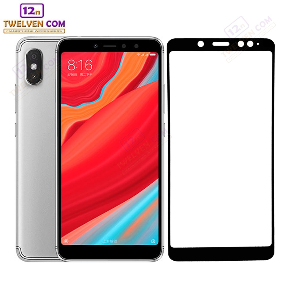 [FLASH SALE] zenBlade 5D Full Cover Tempered Glass Xiaomi Redmi Note 5 Pro - Hitam