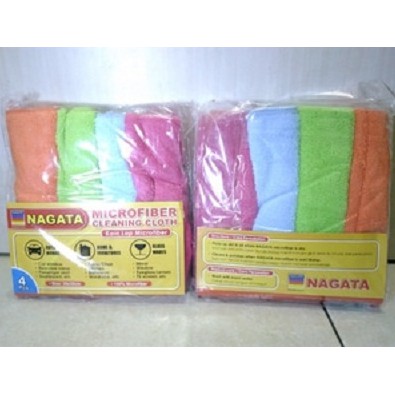 KAIN LAP HANDUK MICROFIBER NAGATA (1 SET 4 PCS)