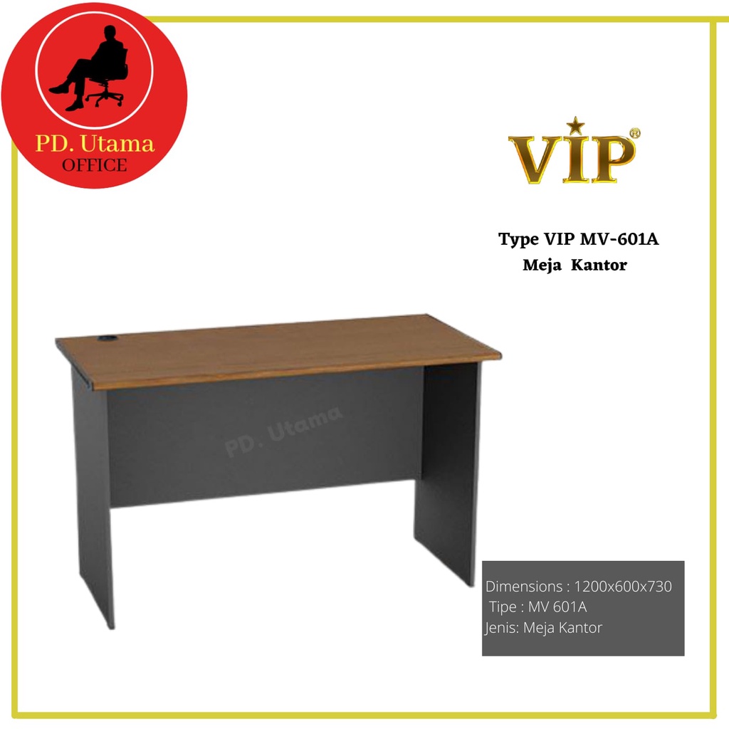 Meja Kantor VIP MV 601 A Meja Kerja Kantor