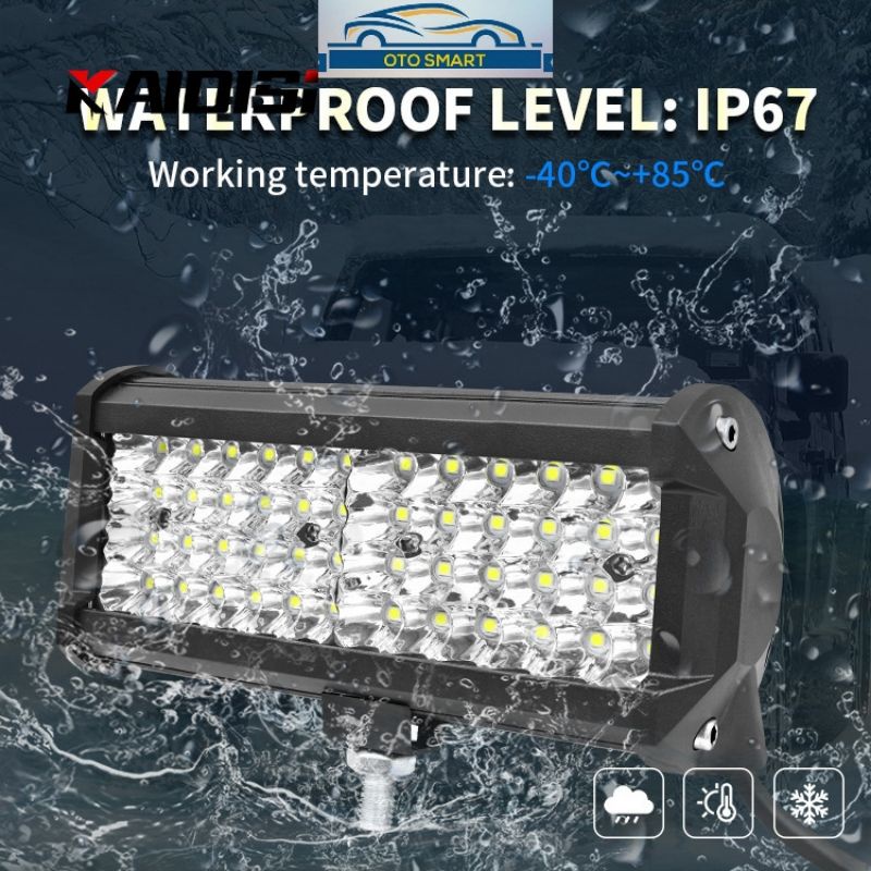 LAMPU TEMBAK SOROT LED BAR CWL 48LED MOBIL/MOTOR  12VOLT - 24VOLT WORKLIGHT