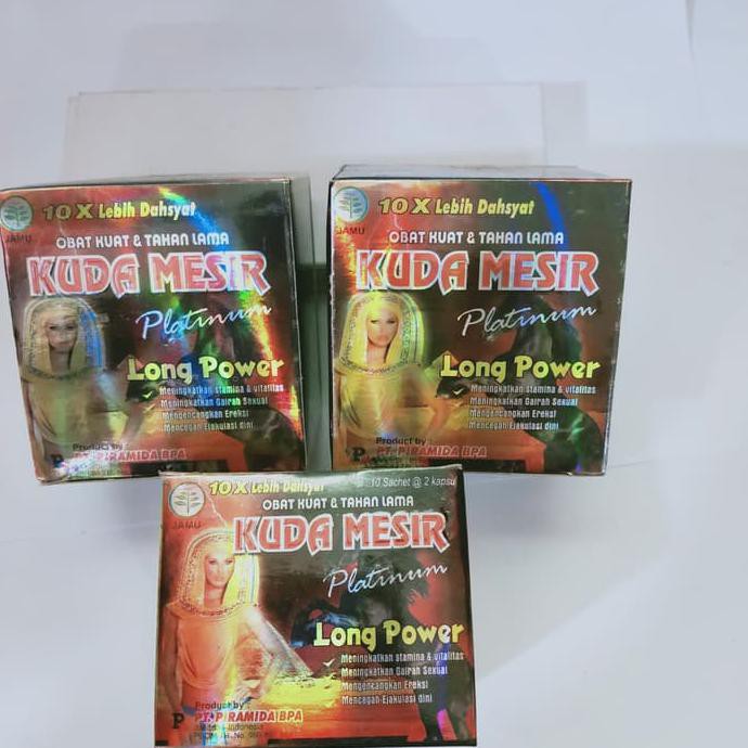 BAST SELLER  KUDA MESIR Platinum KAPSUL ORIGINAL