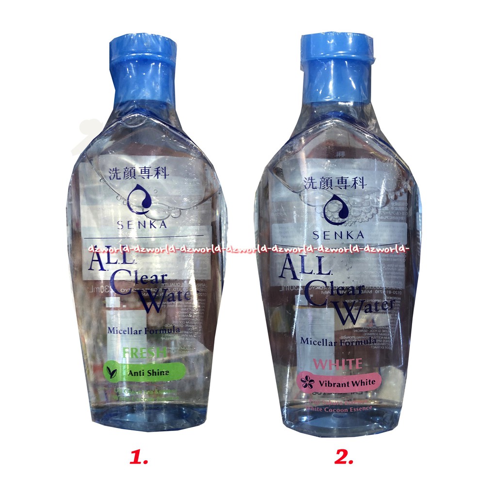 Senka All Clear Water Micellar Formula Fresh Pembersih 230ml