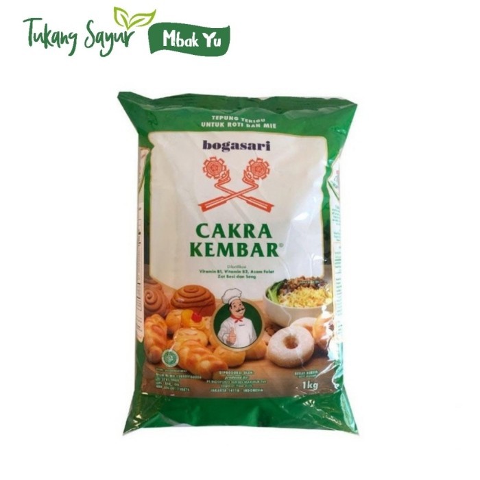 

tepung cakra kembar bogasari 1kg