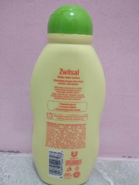 Zwitsal Natural Baby Hair Lotion Aloe Vera 100ml, 200ml