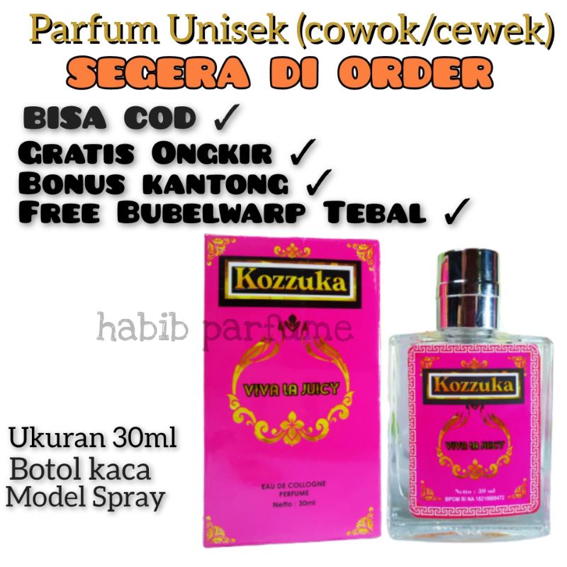 Parfum Kozzuka Viva La juice 30ml Parfum Garuda Parfum Pria Parfum Wanita  best seller