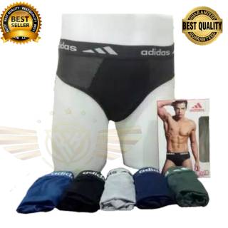  CELANA  DALAM  PRIA  DEWASA ADIDAS  ORIGINAL KOTAK ISI 3PCS 