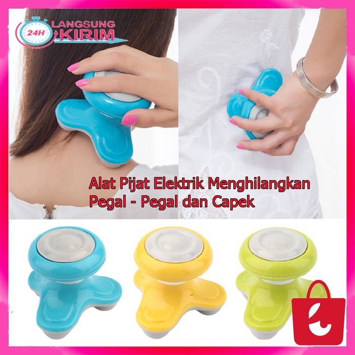 Alat Pijat Kepala Leher Elektrik Alat Pijit Elektrik Kepala Punggung Kaki Leher Mini Massager