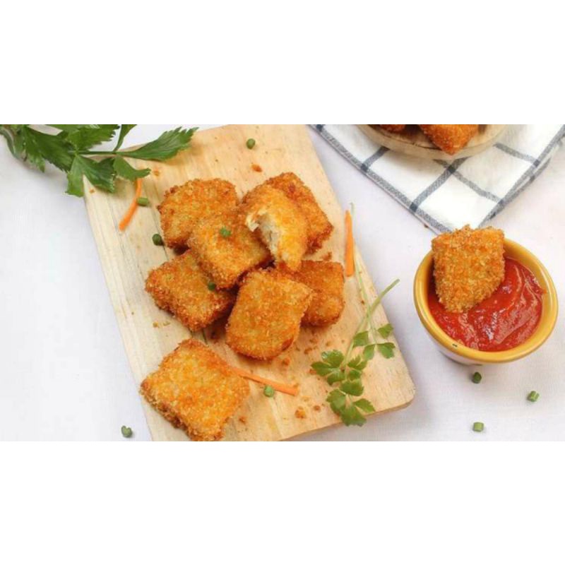 

FROZEN NAGET AYAM ISI 10/20pcs olahan rumahan, termurah