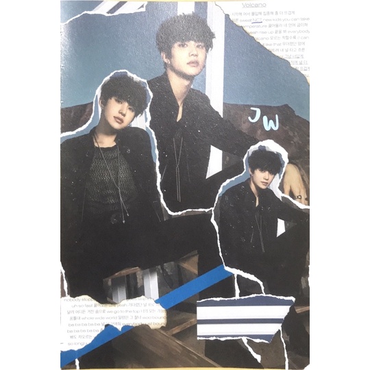 

JUNGWOO NCT COLLAGE BINDER