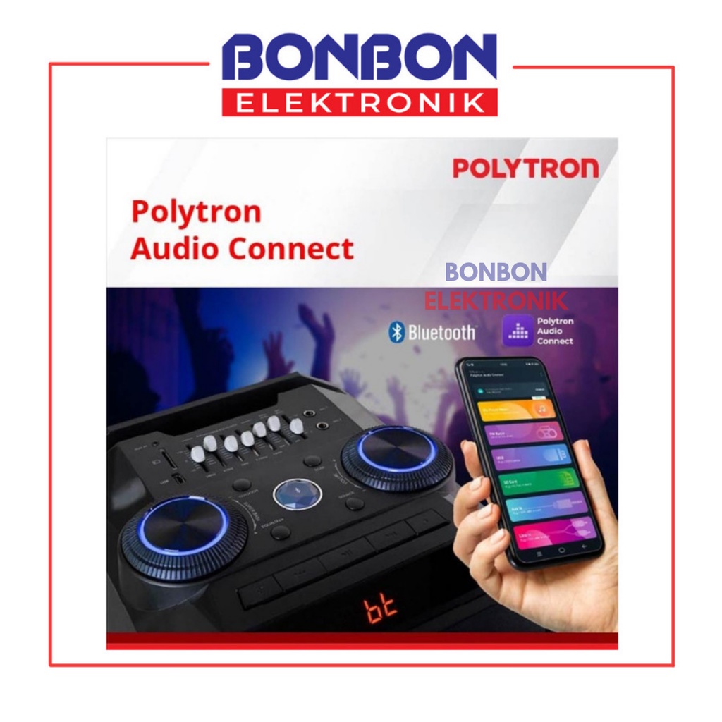 Polytron Speaker PAS 8SCA22 Bluetooth