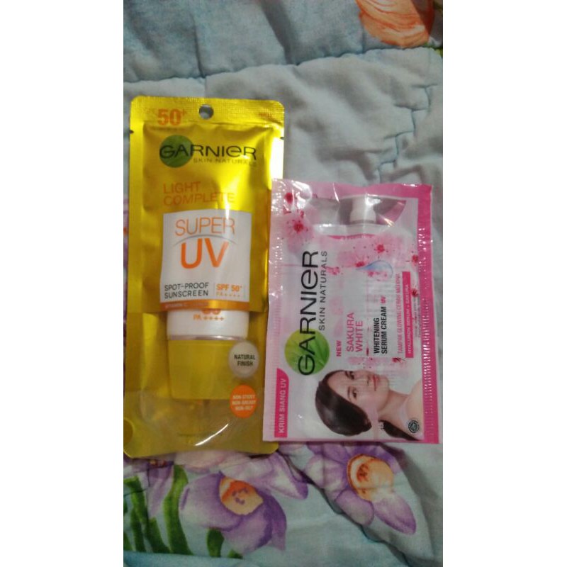 SUNSCREEN GARNIER MATTE & NATURAL FINISH (BACA DESKRIPSI)