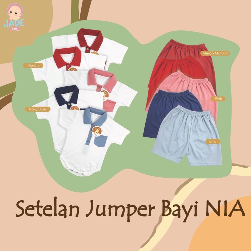 SETELAN JUMPER BAYI NIA PREMIUM