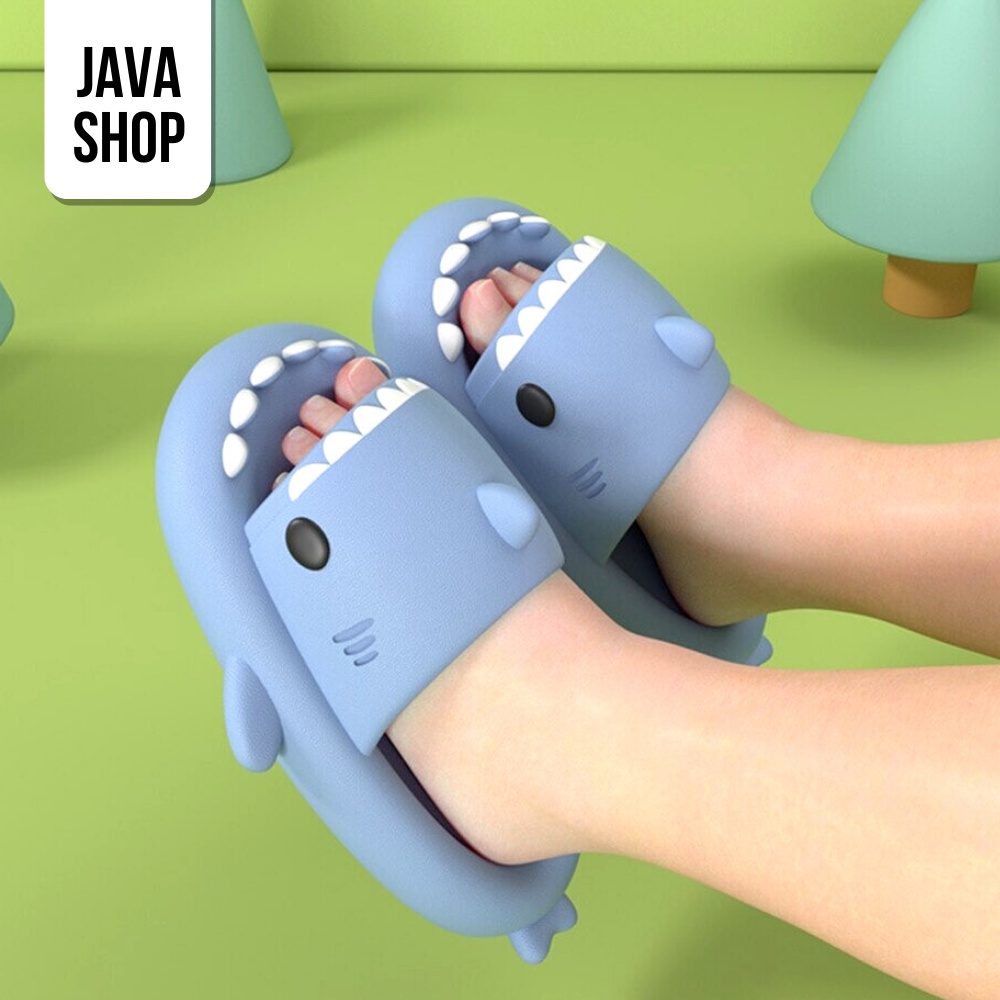 JAVASHOP Sendal Selop Anak Karakter Hiu Baby Shark Lucu