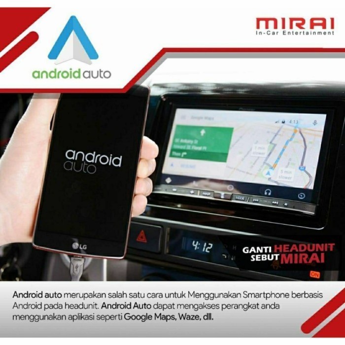 Head Unit Android MIRAI 1032CP Toyota Alphard 2008-2014 MR 1032 CP