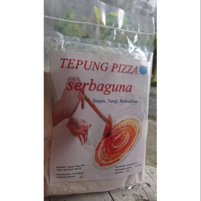 

Tepung instan pizza