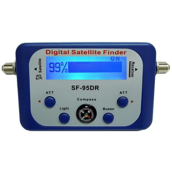 Satfinder Pelacak Sinyal Satelit Digital / Siaran Posisi Lnb Parabola
