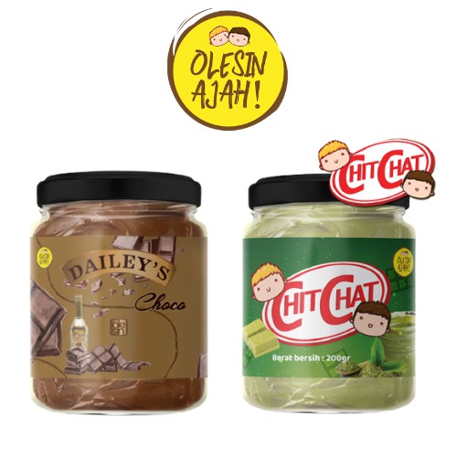 

Promo OlesinAjah Selai Dailey's Choco 200Gr + Chit Chat 200Gr