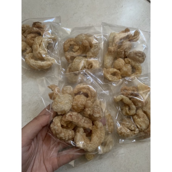 Kerupuk babi samcan bali kriuk